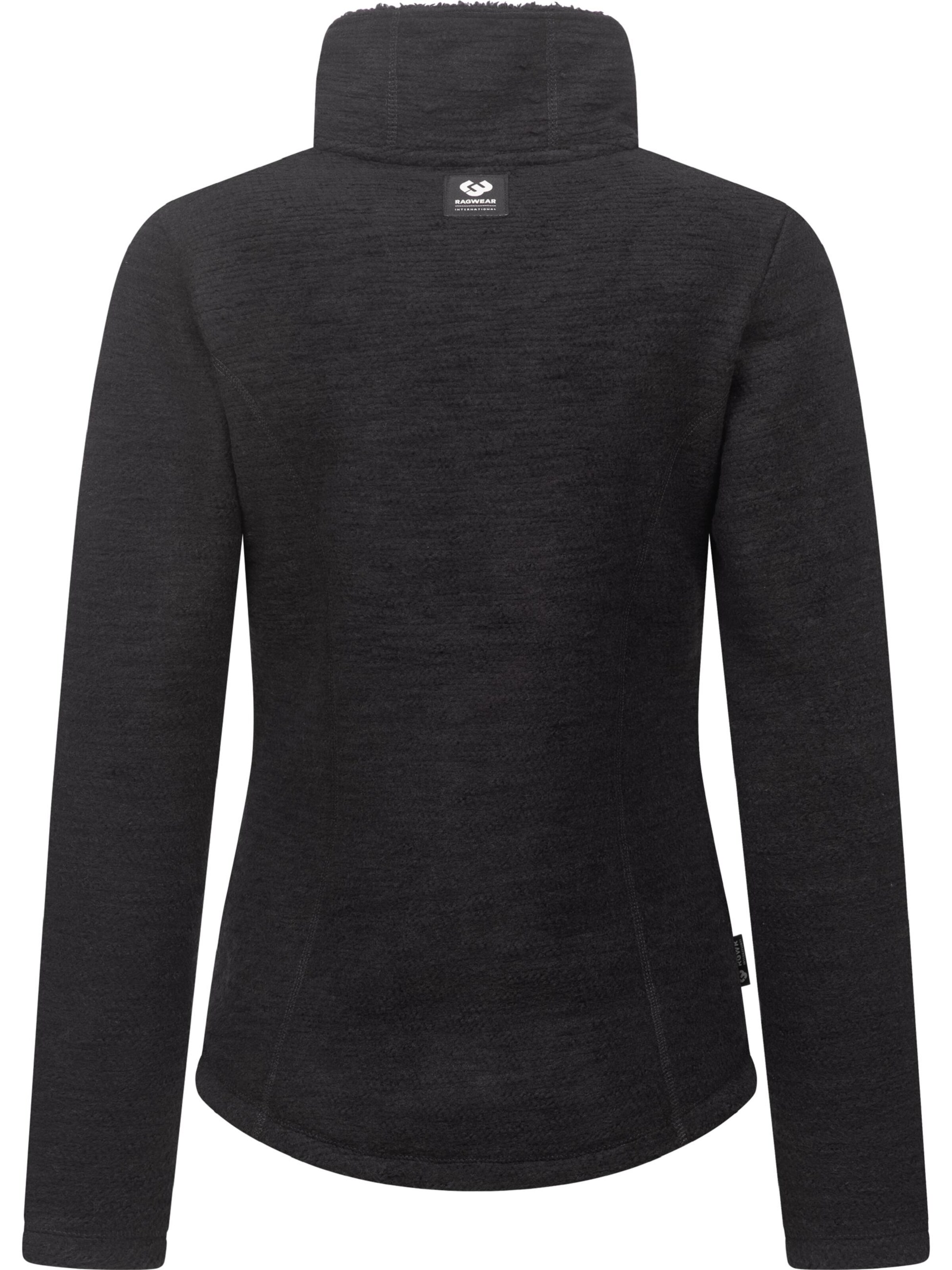 Ragwear Fliisjakk 'Saskie', värv must