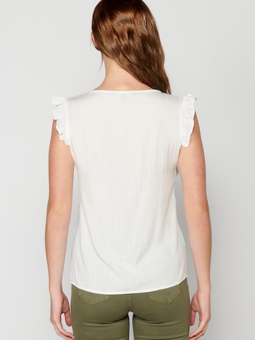 KOROSHI Blouse in White