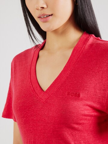 BOSS T-Shirt 'C_Ela' in Pink