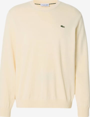 LACOSTE Sweater in Beige: front