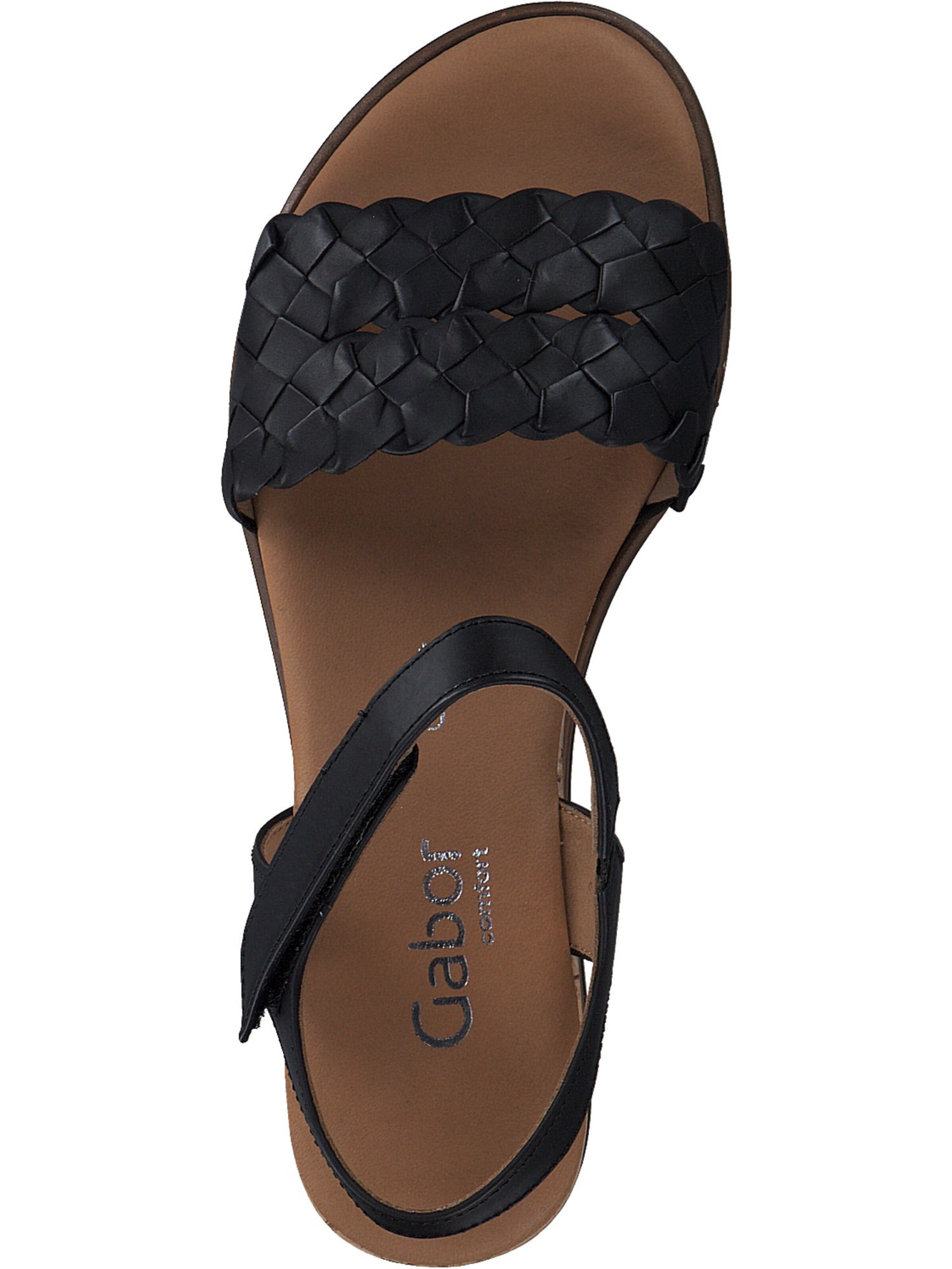 GABOR Sandale in Schwarz