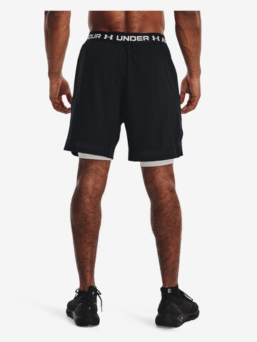 UNDER ARMOUR Regular Workout Pants 'Vanish' in Black