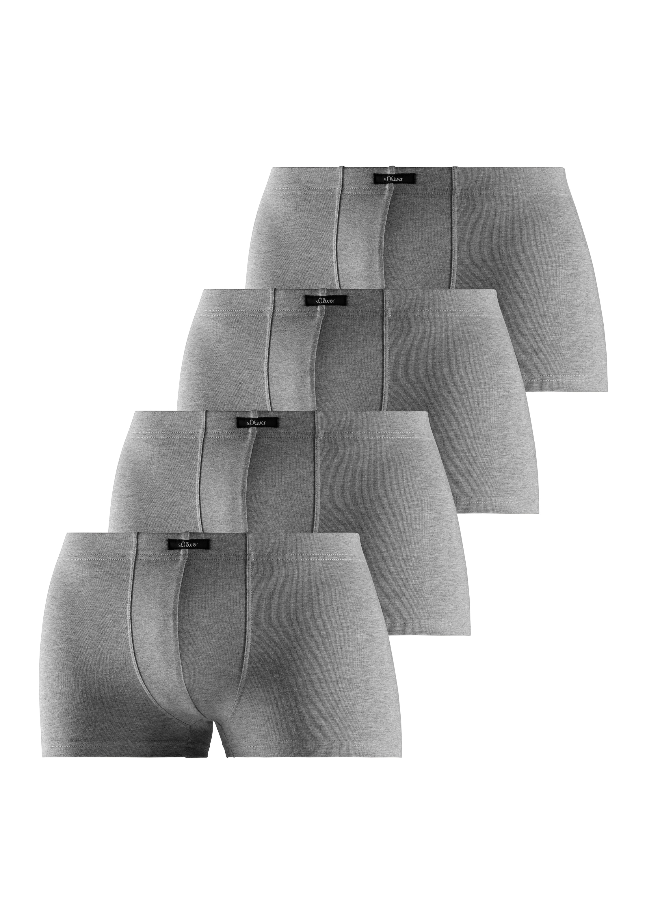 Boxer di s.Oliver in grigio: frontale