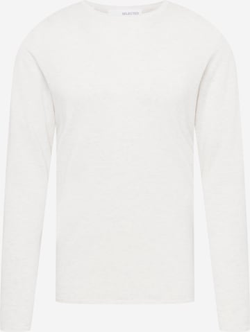Pullover 'Rome' di SELECTED HOMME in bianco: frontale