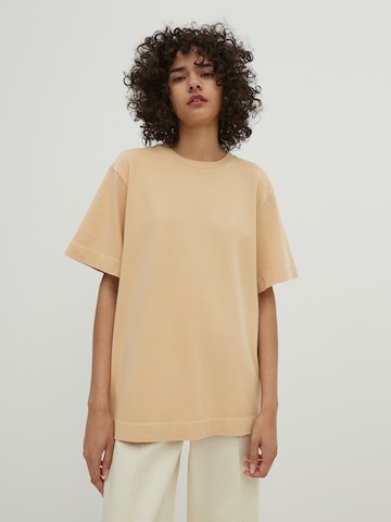 EDITED Shirts 'Elisa' i brun: forside