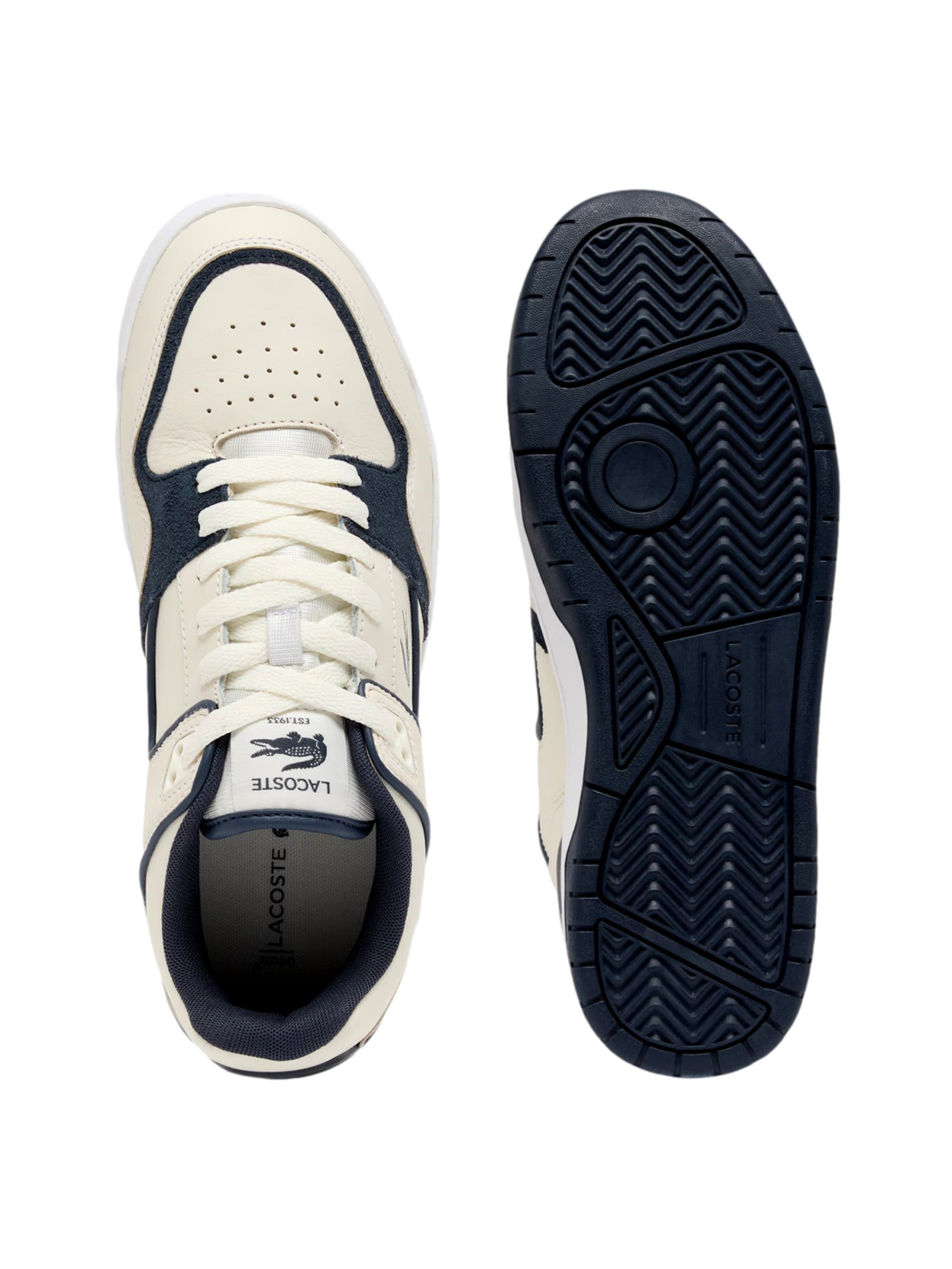 LACOSTE Sneakers laag 'Courtcage Set' in Beige