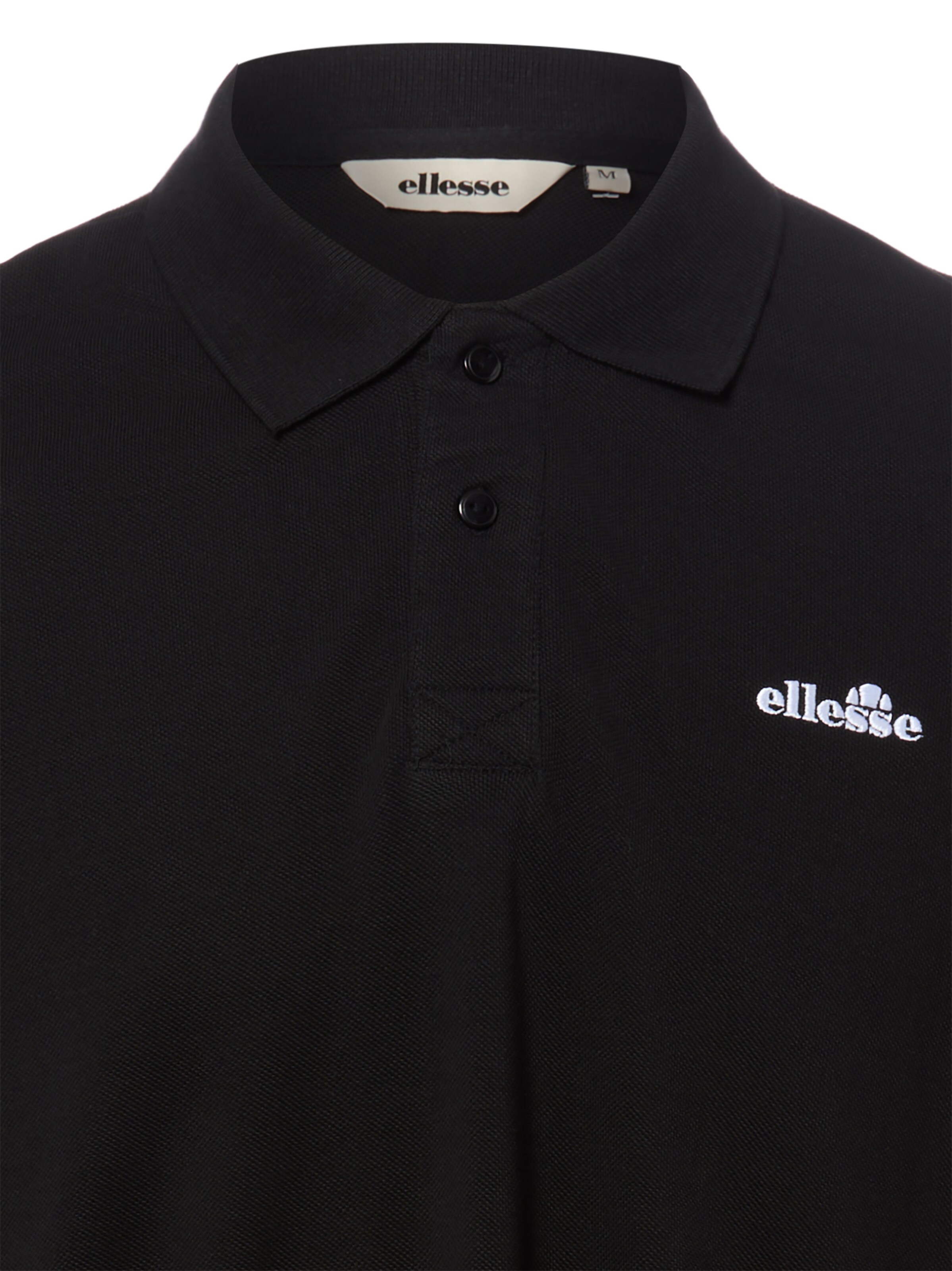 ELLESSE Poloshirt 'Senago' in Schwarz