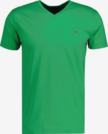 T-Shirt GANT en vert : devant