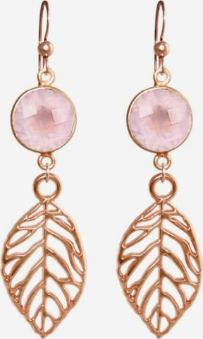 Gemshine Earrings in Gold: front