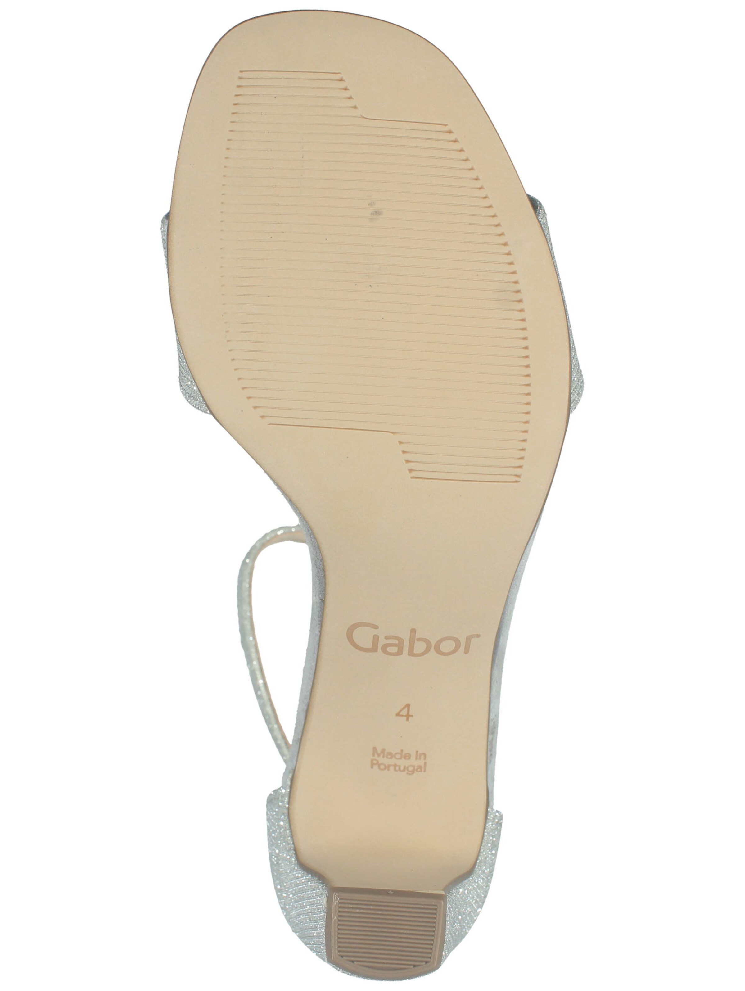 Sandales à lanières GABOR en argent
