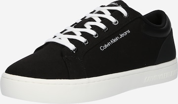 Calvin Klein JeansNiske tenisice 'CLASSIC' - crna boja: prednji dio