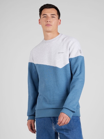 Ragwear Sweatshirt 'Dotie' in Blue: front