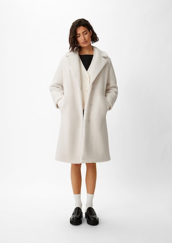 comma casual identity Winter Coat in Beige: front