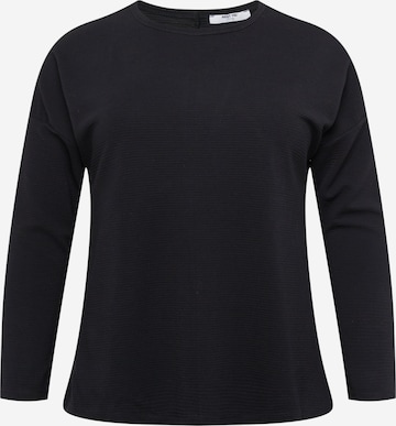 ABOUT YOU Curvy T-shirt 'Henrike' i svart: framsida