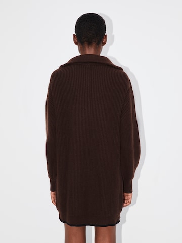 LeGer by Lena Gercke Knit dress 'Mette' in Brown