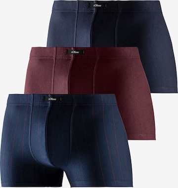 s.Oliver Boxershorts in Blauw: voorkant