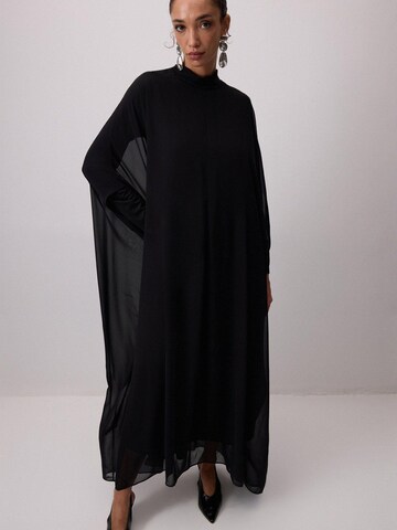 Abito 'Bat Sleeve Chiffon Dress' di Touché Privé in nero
