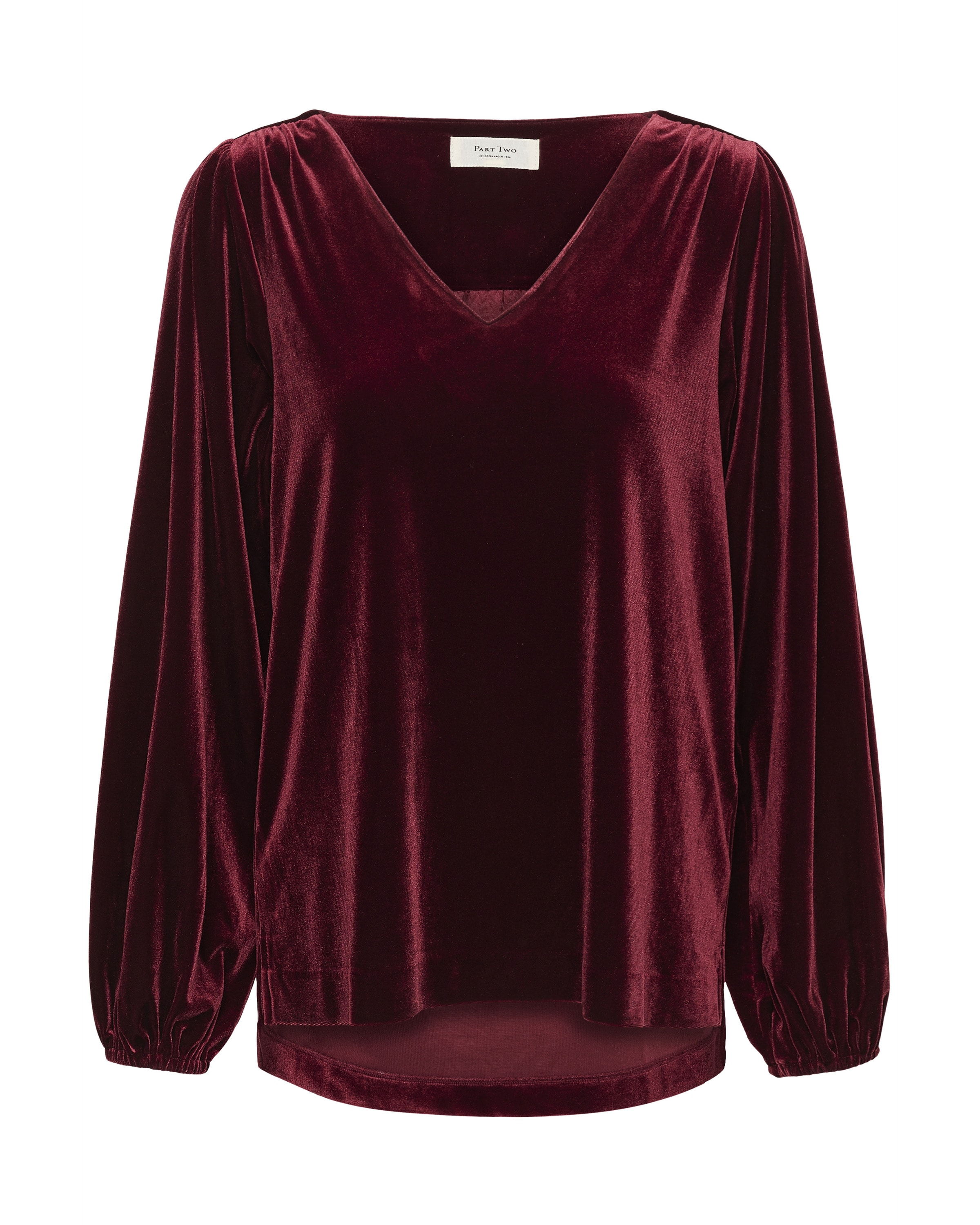 Part Two Bluse 'Madis' in Rot: Vorderseite