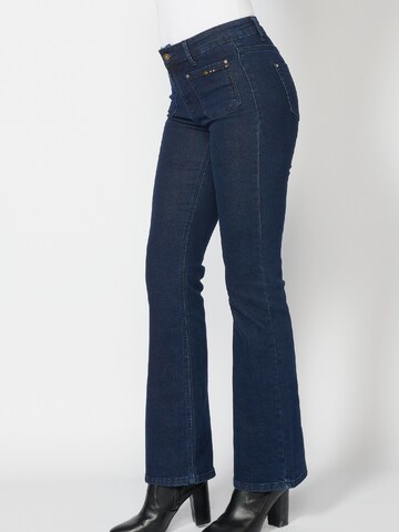 KOROSHI Regular Jeans in Blauw