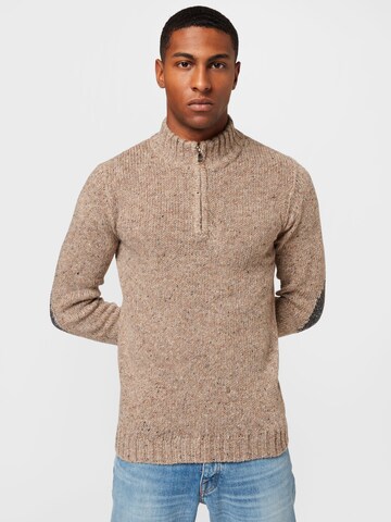 Pullover 'SMITH' di Key Largo in grigio: frontale