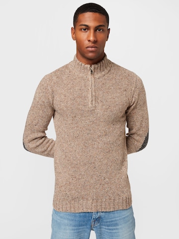 Key Largo Pullover 'SMITH' i grå: forside