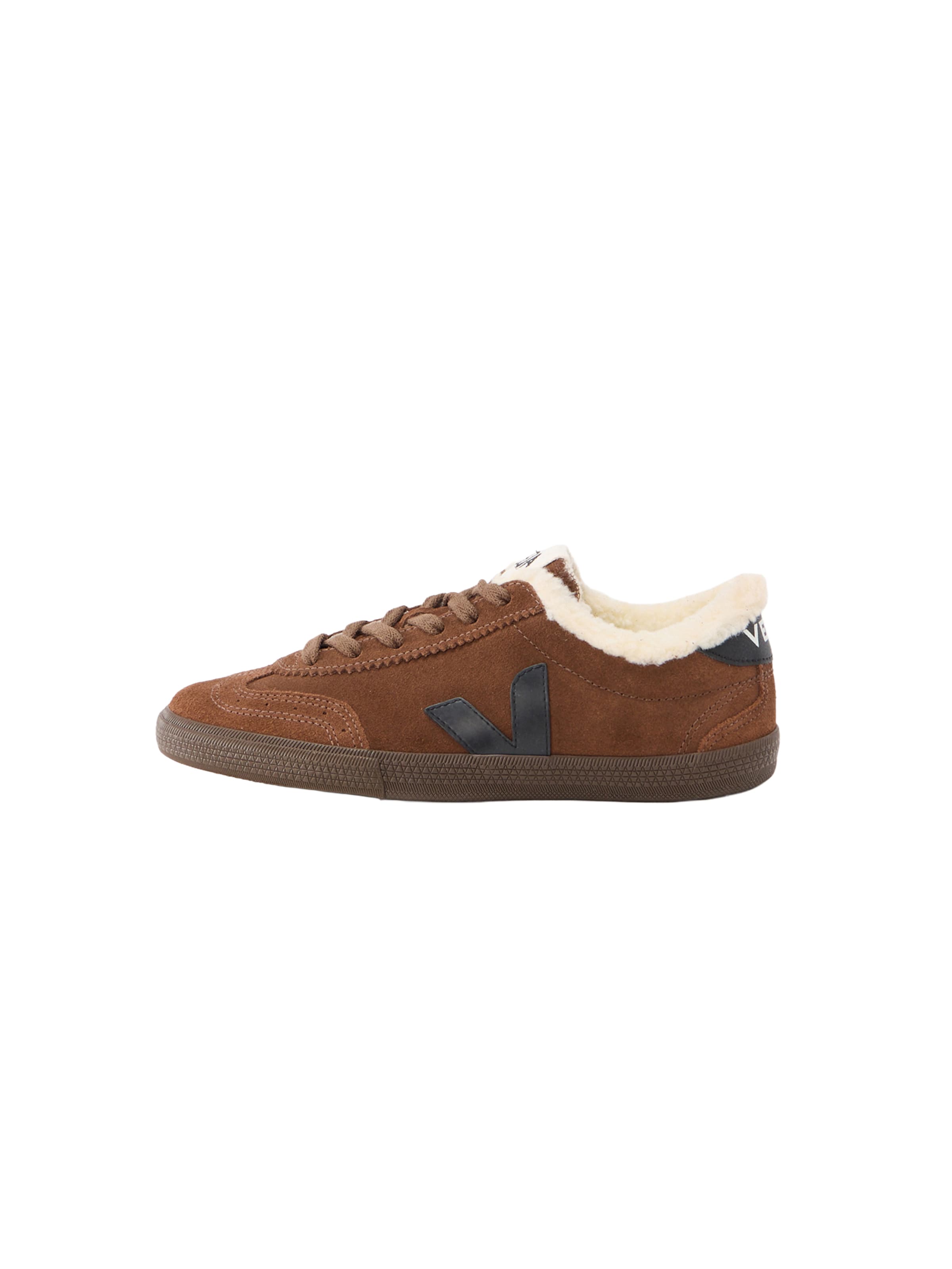 Veja Sneaker 'Volley' in Braun: Vorderseite