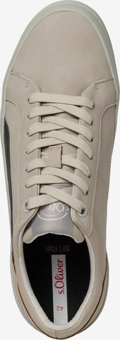 s.Oliver Sneakers laag in Beige