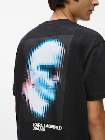KARL LAGERFELD JEANS T-Shirt in Schwarz