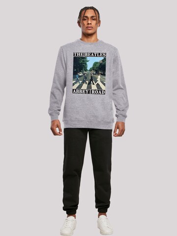 F4NT4STIC Sweatshirt 'The Beatles Band Abbey Road' in Grau