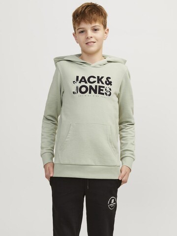 Jack & Jones Junior Sweatshirt in Grün: predná strana