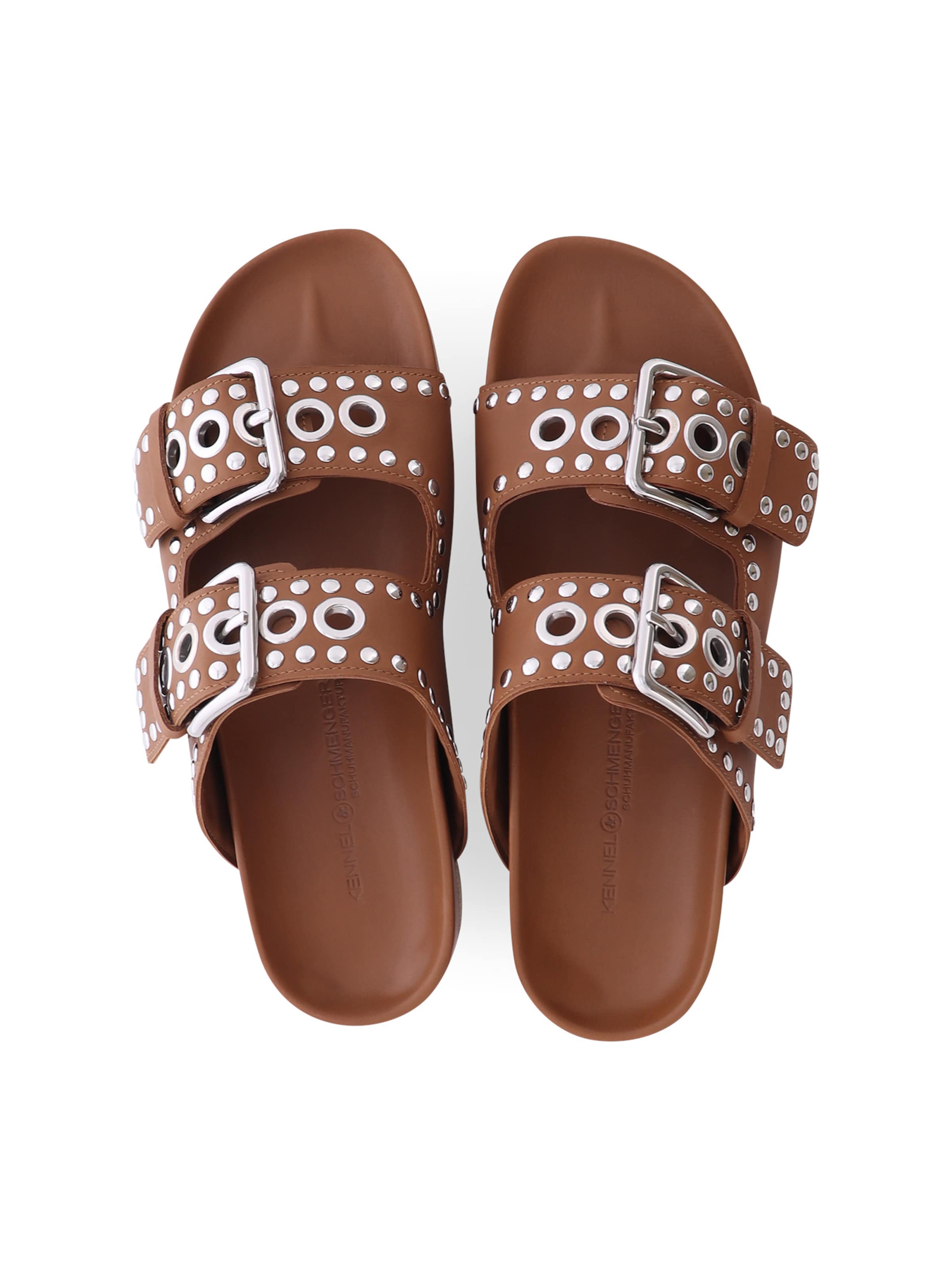 Kennel & Schmenger Pantolette 'Love' in Braun