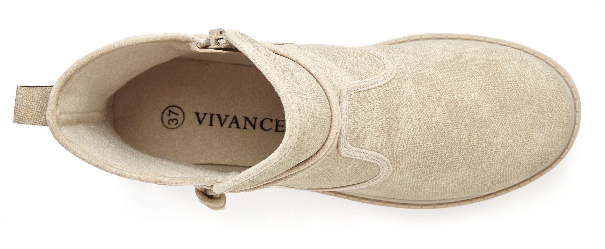 VIVANCE Boots in Beige