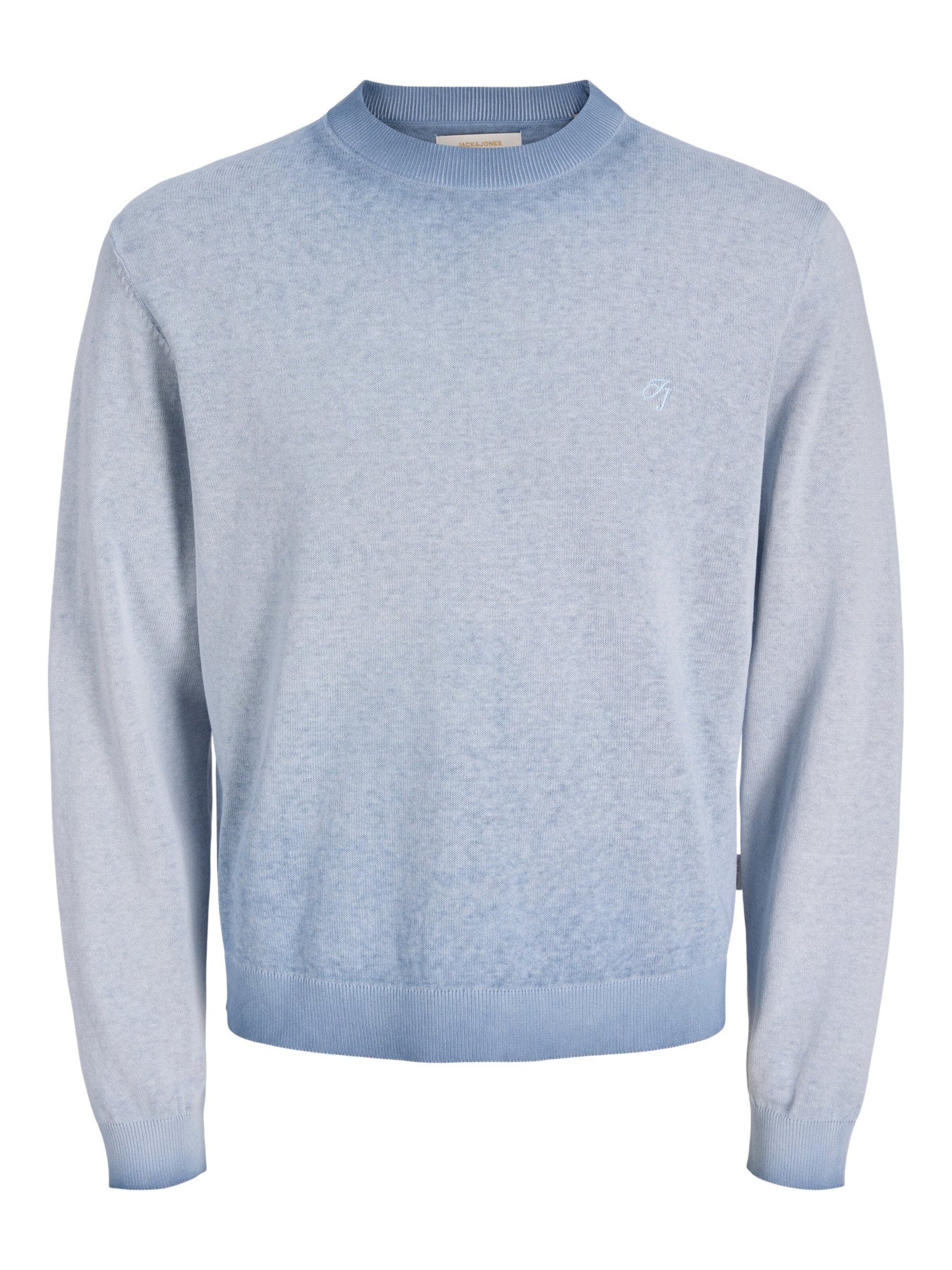 JACK & JONES Pullover '12293598'‌‌‌‌‌‌‌ in Blau: Vorderseite
