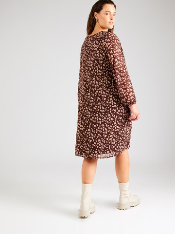 ONLY Carmakoma Dress 'CARMIRONNA' in Brown