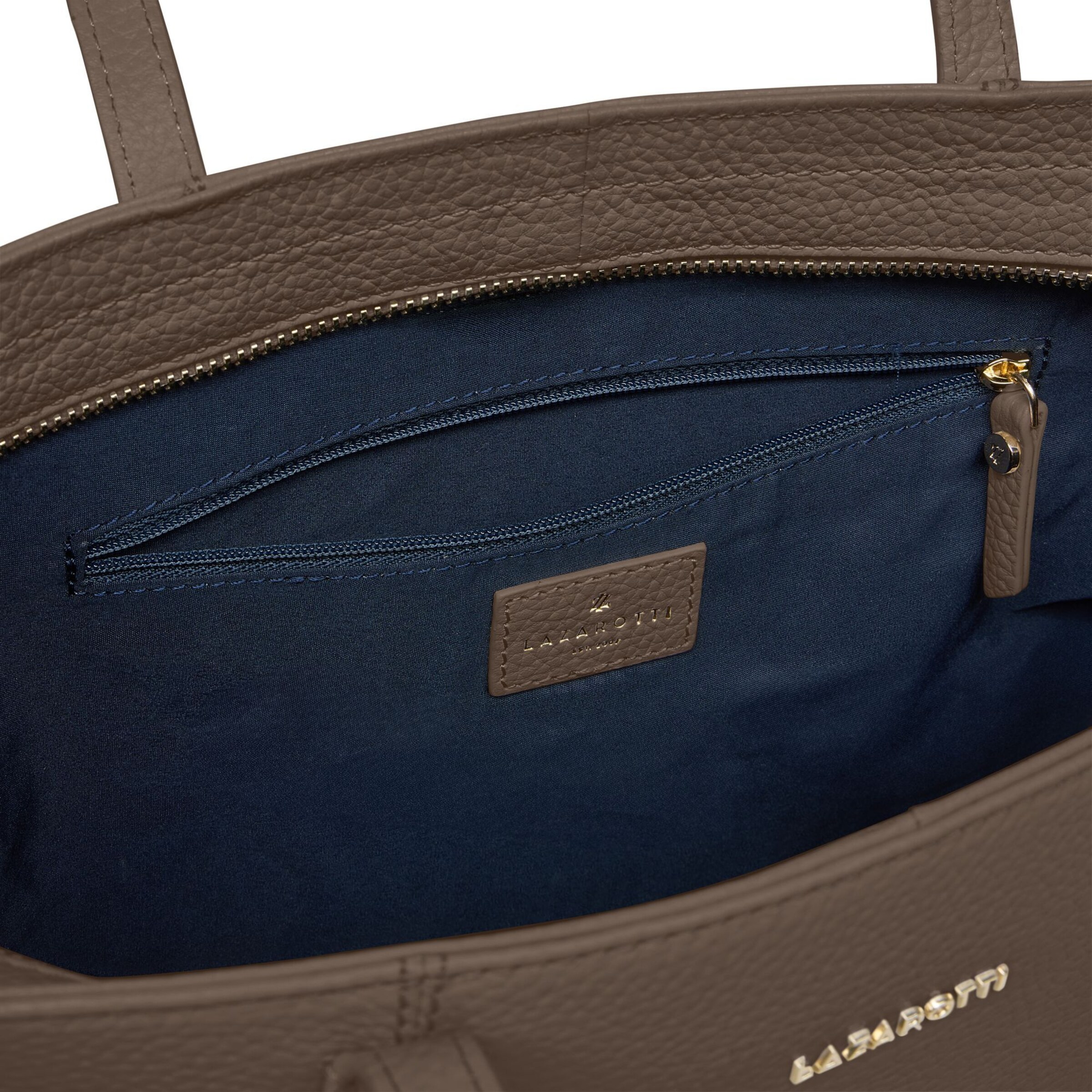 Shopper 'Bologna' di Lazarotti in marrone