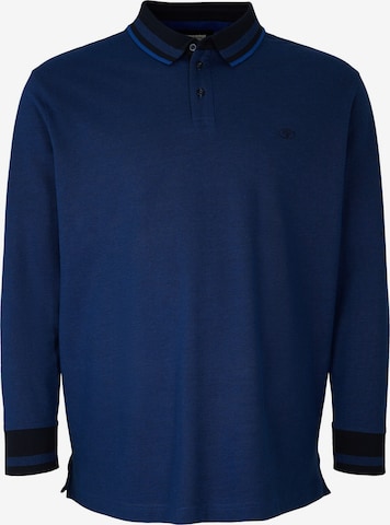 TOM TAILOR Men + Poloshirt in Blau: predná strana