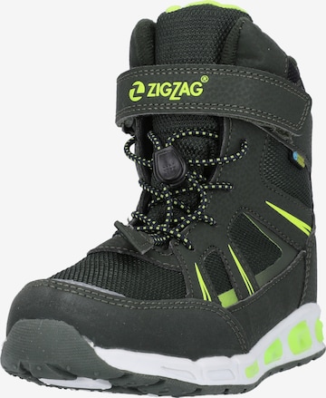 ZigZag Stiefel 'Clementu' in Grau: Vorderseite