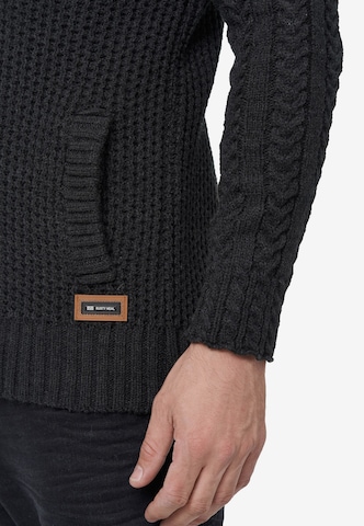 Rusty Neal Knit Cardigan in Black