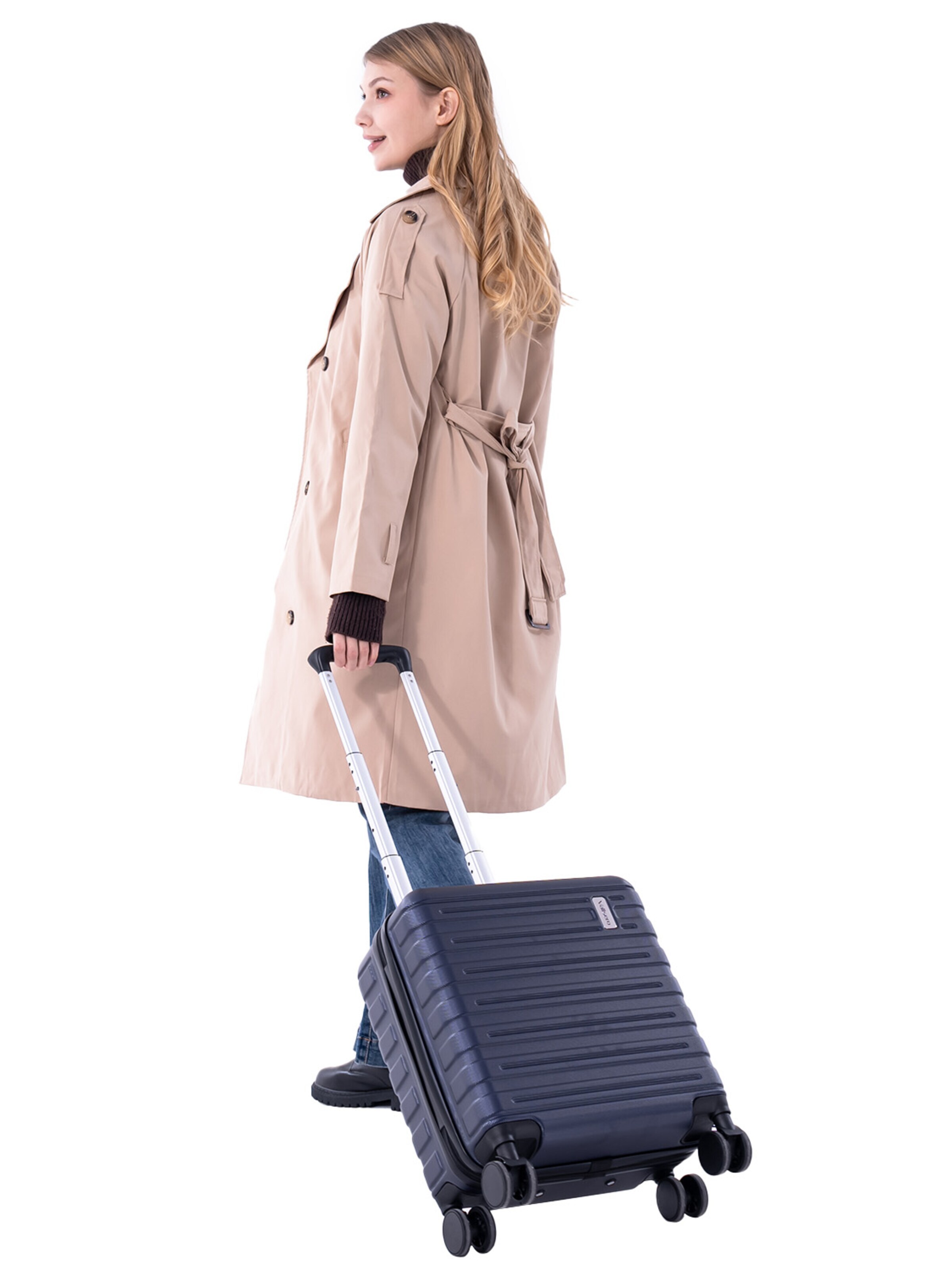 Vallsero Koffer 'VALLSERO LG6 Trolley'‌‌‌‌‌‌ in Blau