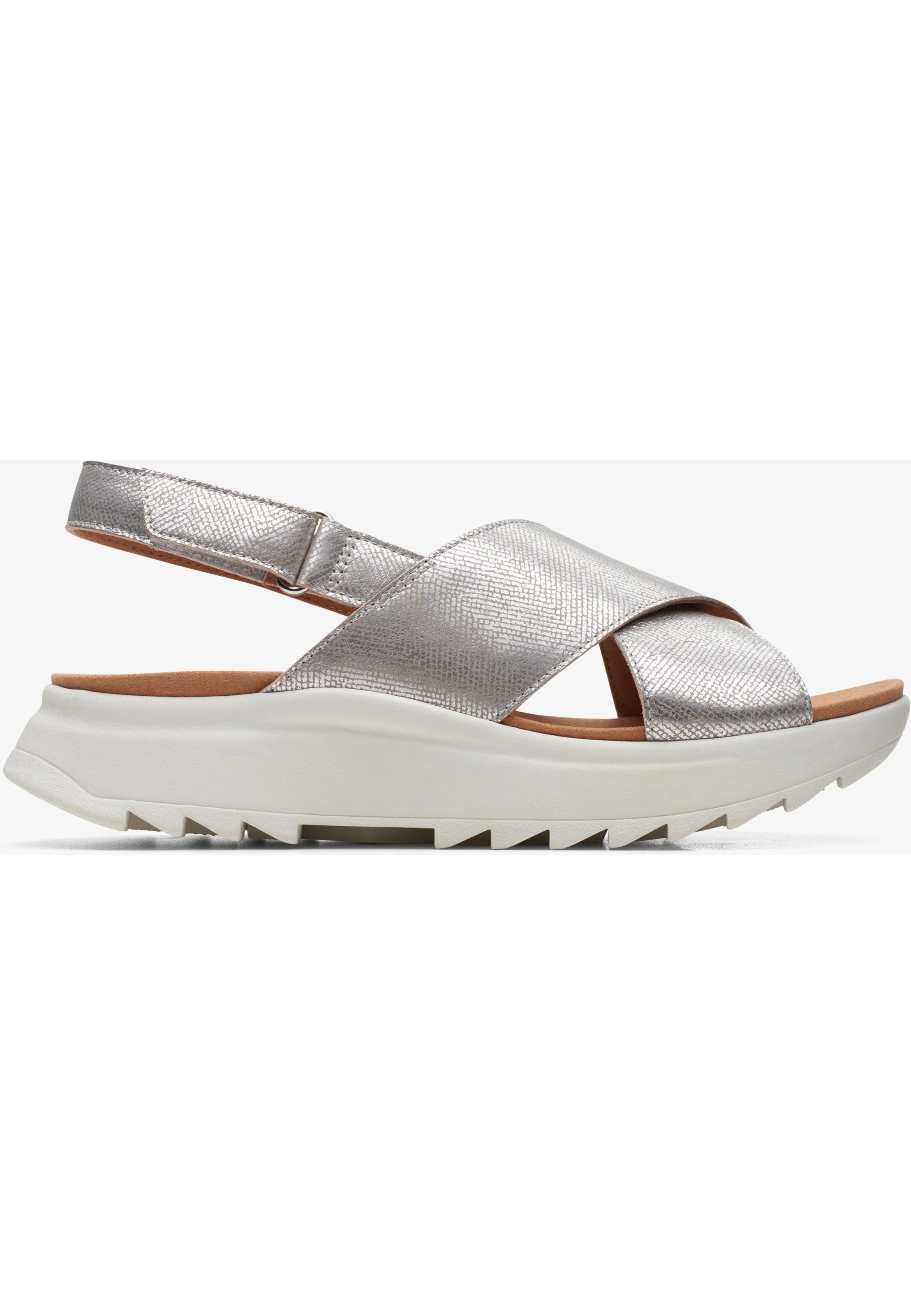 CLARKS Sandaal 'Dashlite' in Zilver