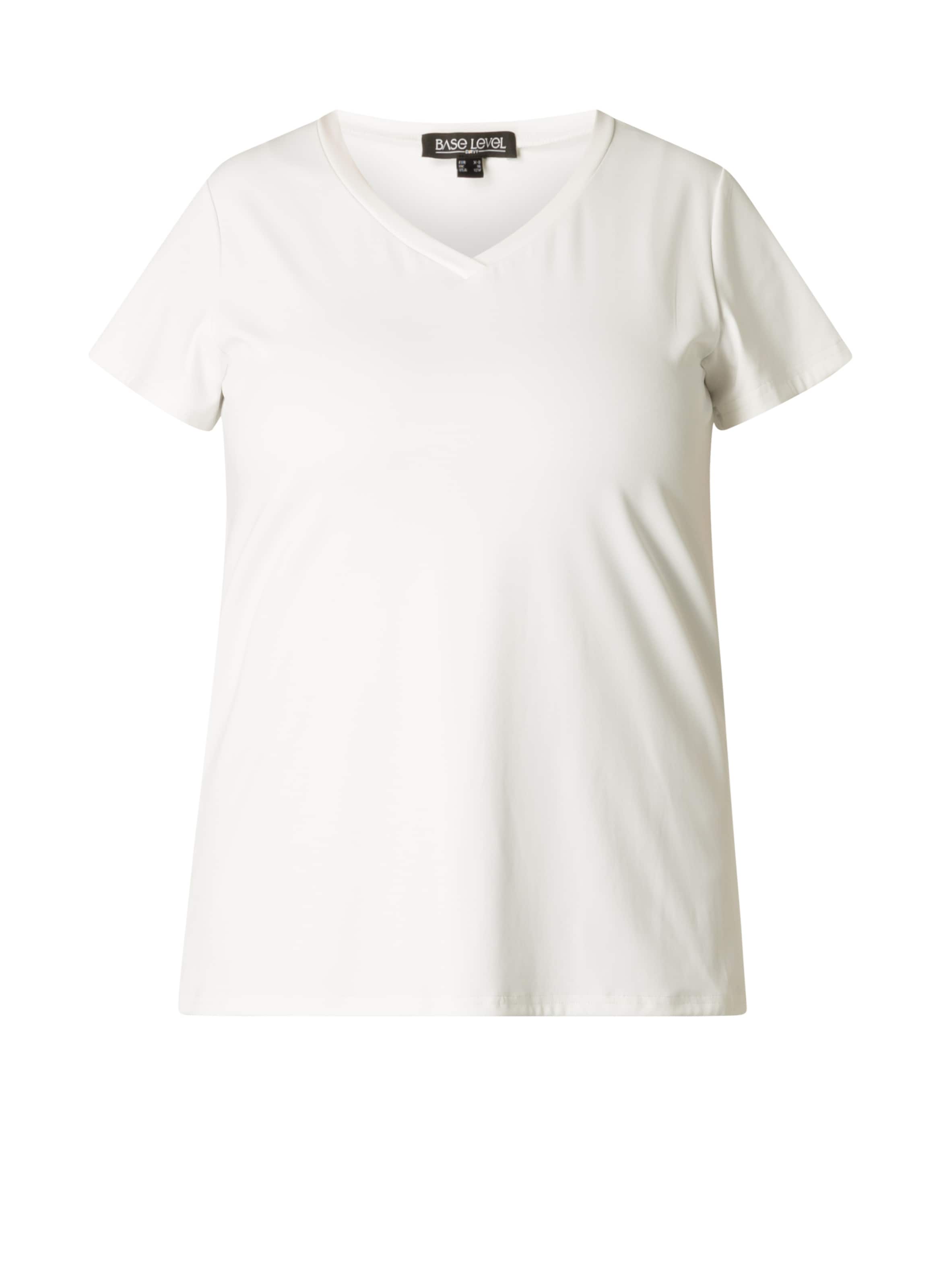 BASE LEVEL CURVY Shirt in White: front