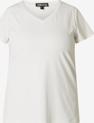 BASE LEVEL CURVY T-Shirt in Weiß: Vorderseite