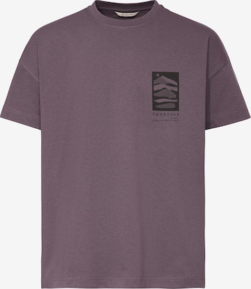 VAUDE Funktionsshirt 'Redmont' in Lila: Vorderseite