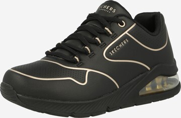 SKECHERS Sneakers laag in Zwart: voorkant