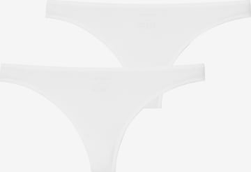 SCHIESSER String in Wit: voorkant