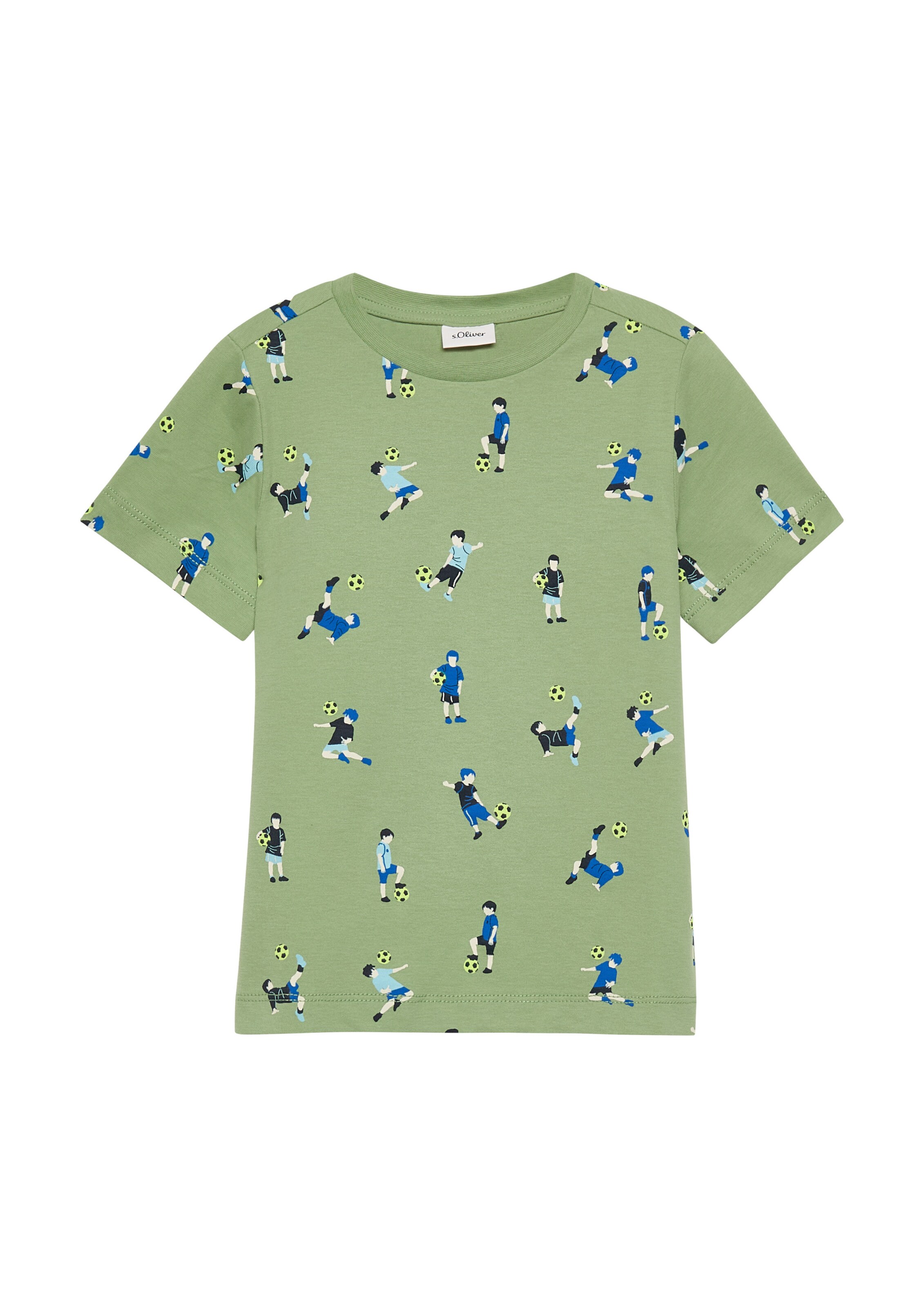 s.Oliver Shirt in Green: front
