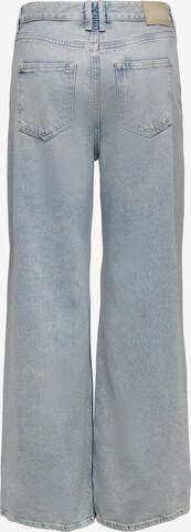 ONLY Wide leg Jeans 'Jayne' in Blauw