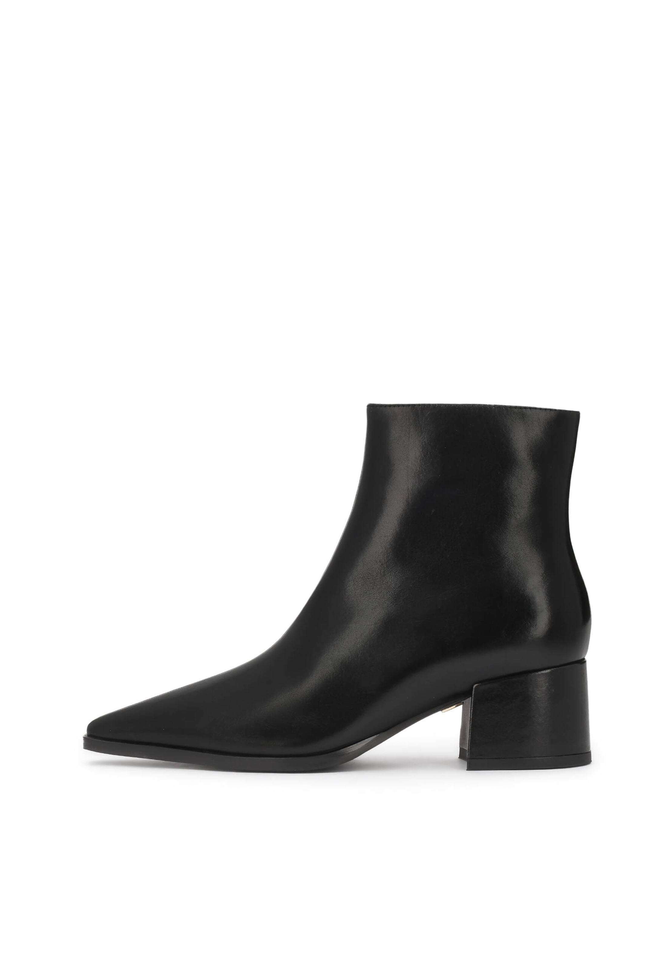 Boots di Kazar in nero: frontale
