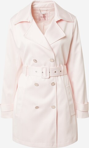 GUESS Between-Seasons Coat 'Luana' in Pink: front