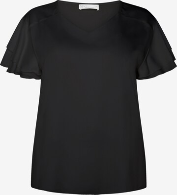 SPGWOMAN Bluse in Schwarz: predná strana